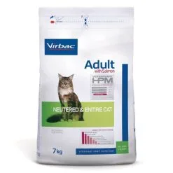 Virbac Veterinary HPM Adult Neutered & Entire Cat Salmon 7 Kg
