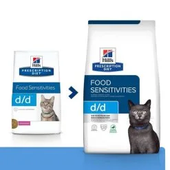 Hill's Prescription Diet Hill's Prescription Diet Feline D/D Anatra E Piselli 1.5 Kg