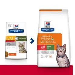 Hill's Prescription Diet Hill's Prescription Diet Feline C/D Urinary Stress + Metabolic 8 Kg