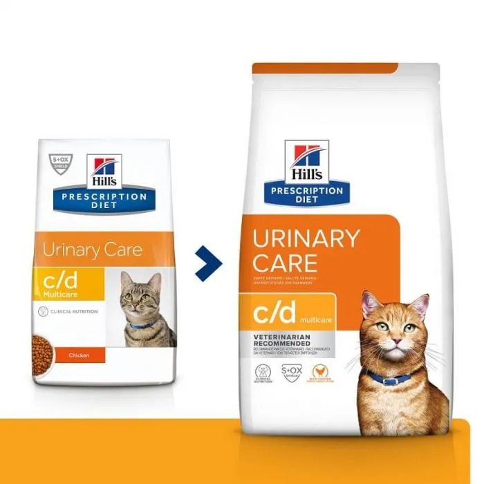 Hill's Prescription Diet Hill's Prescription Diet Feline C/D Multicare Al Pollo 1.5 Kg 4 Hill's Prescription Diet Hill's Prescription Diet Feline C/D Multicare Al Pollo 1.5 Kg - immagine 2