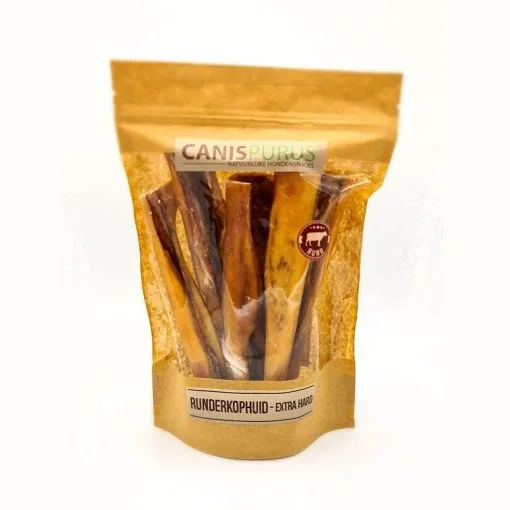 Canis Purus Beef Skin Extra Hard 6pz X 20cm Snack Cane -Negozio online cibo per gatti canis purus beef skin extra hard 6pz x 20cm snack cane
