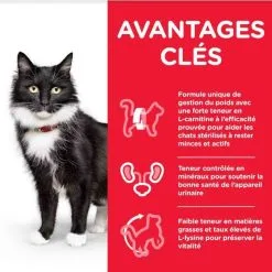 Hill's Science Plan Hill's Science Plan Feline Mature Adult 7+ Sterilised Cat Pollo 3 Kg -Negozio online cibo per gatti hill s science plan feline mature adult 7 sterilised cat poulet 3 kg4