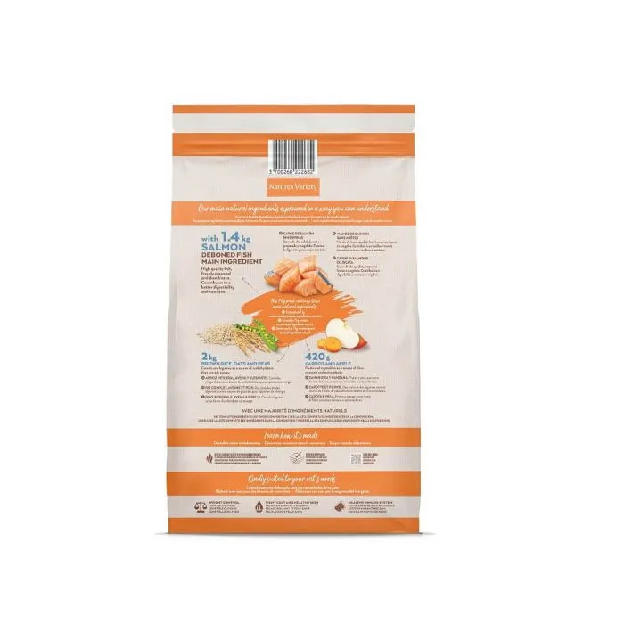 Nature's Variety Nature's Variety Crocchette Original Cat Sterilized Salmone 7 Kg - immagine 3
