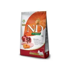 N&D - Natural & Delicious N&D Adult MINI Pollo, Zucca E Melograno Grain Free Crocchette Cane