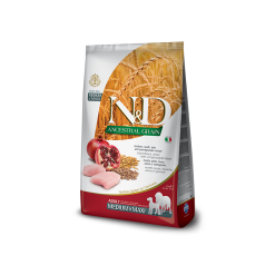 N&D - Natural & Delicious N&D Adult Pollo E Melograno Medium Maxi Ancestral Crocchette Cane