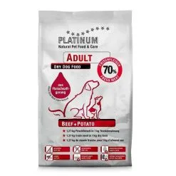 Platinum Adult Beef & Potato 15kg Crocchette Cane