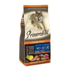 Primordial Adult Agnello E Tonno 12Kg Crocchette Grain Free Per Cani