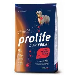 Prolife Manzo Oca E Riso Medium Large Nutrigenomic Crocchette Cane
