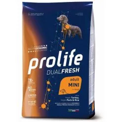 Prolife Mini Tacchino Maiale E Riso Nutrigenomic Crocchette Cane