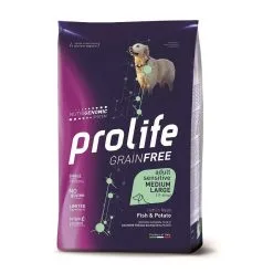 Prolife Pesce E Patate Medium Large Nutrigenomic Crocchette Cane