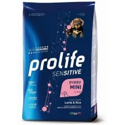 Prolife Puppy Mini Agnello E Riso Nutrigenomic Crocchette Cucciolo