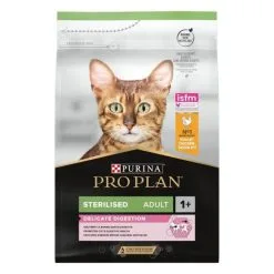 Purina Proplan Sterilised Adult Delicate Digestion Pollo 3 Kg -Negozio online cibo per gatti purina proplan optidigest adult cat sterilised poulet 3 kg 3
