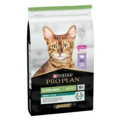 Purina Proplan Optirenal Adult Cat Sterilised Tacchino 10 Kg -Negozio online cibo per gatti purina proplan optirenal adult cat sterilised dinde 10 kg
