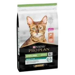 Purina Proplan Optirenal Adult Cat Sterilised Salmone 10 Kg -Negozio online cibo per gatti purina proplan optirenal adult cat sterilised saumon 10 kg
