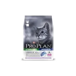 Purina Proplan Longevis Senior Cat Sterilised Tacchino 1,5 Kg -Negozio online cibo per gatti purina proplan cat sterilised adult 7 dinde 400 grs 1