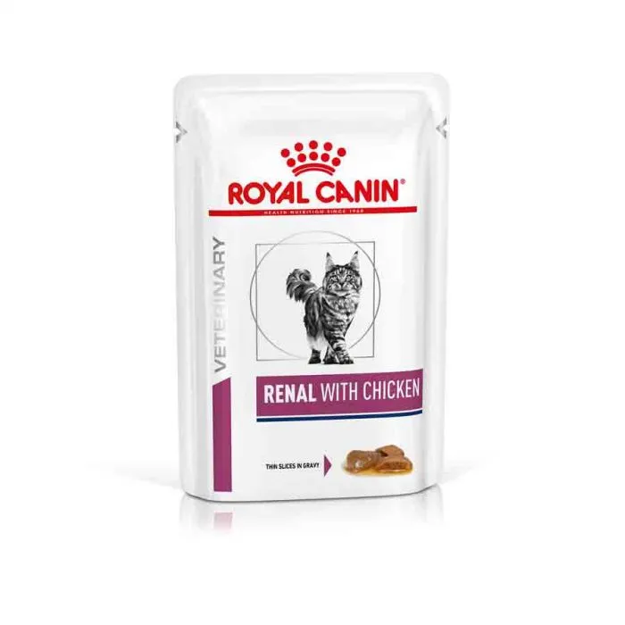 Royal Canin Veterinary Diet Royal Canin Vet Cat Renal Pollo Bustine 12 X 85 G 3 Royal Canin Veterinary Diet Royal Canin Vet Cat Renal Pollo Bustine 12 X 85 G