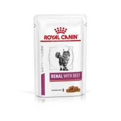 Royal Canin Veterinary Diet Royal Canin Vet Cat Renal Manzo Bustine 12 X 85 G