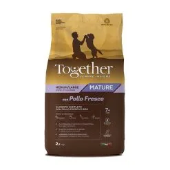 Together! Together Mature Pollo Fresco E Riso Medium Large Crocchette Cane Senior