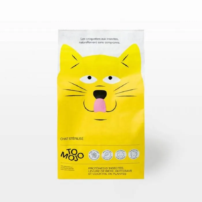 Tomojo Crocchette Per Gatto Sterilizzato Agli Insetti Senza Cereali 2.5 Kg