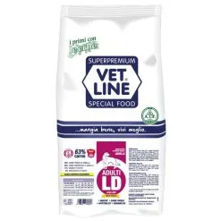 Vet Line Adulti LD Agnello Taglia Piccola 3kg Crocchette Cane