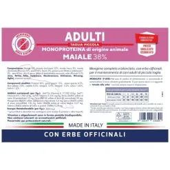 Vet Line Adulti Maiale 12,5kg Crocchette Cane -Negozio online cibo per gatti vet line adulti maiale 125kg crocchette cane 1