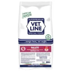 Vet Line Salute Bufalo Taglia Piccola 3kg Crocchette Cane