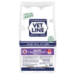 Vet Line Salute Cervo E Patate 12,5kg Crocchette Cane