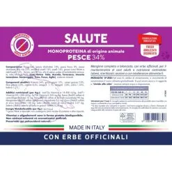 Vet Line Salute Pesce 12,5kg Crocchette Cane -Negozio online cibo per gatti vet line salute pesce 125kg crocchette cane 1