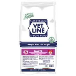 Vet Line Salute Pesce 3kg Crocchette Cane